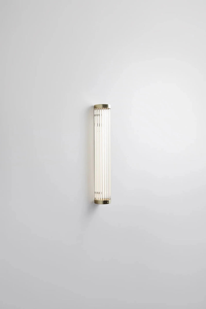 Extra Narrow Pillar Light 40cm - Davey Lighting Wall Sconces - Polished Brass - HORNE