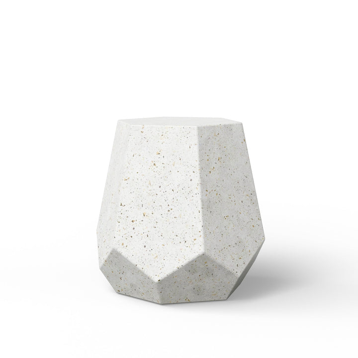 Faceted Stool - Urbia Stools + Benches + Ottomans - Lava - HORNE