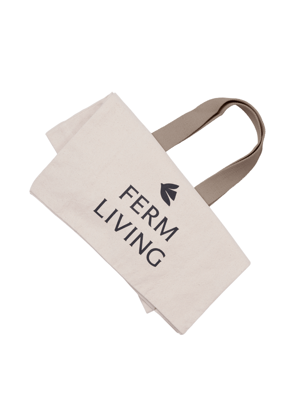 Ferm Living Everyday Tote Bag - Undyed/Dark Cashme - Ferm Living - HORNE