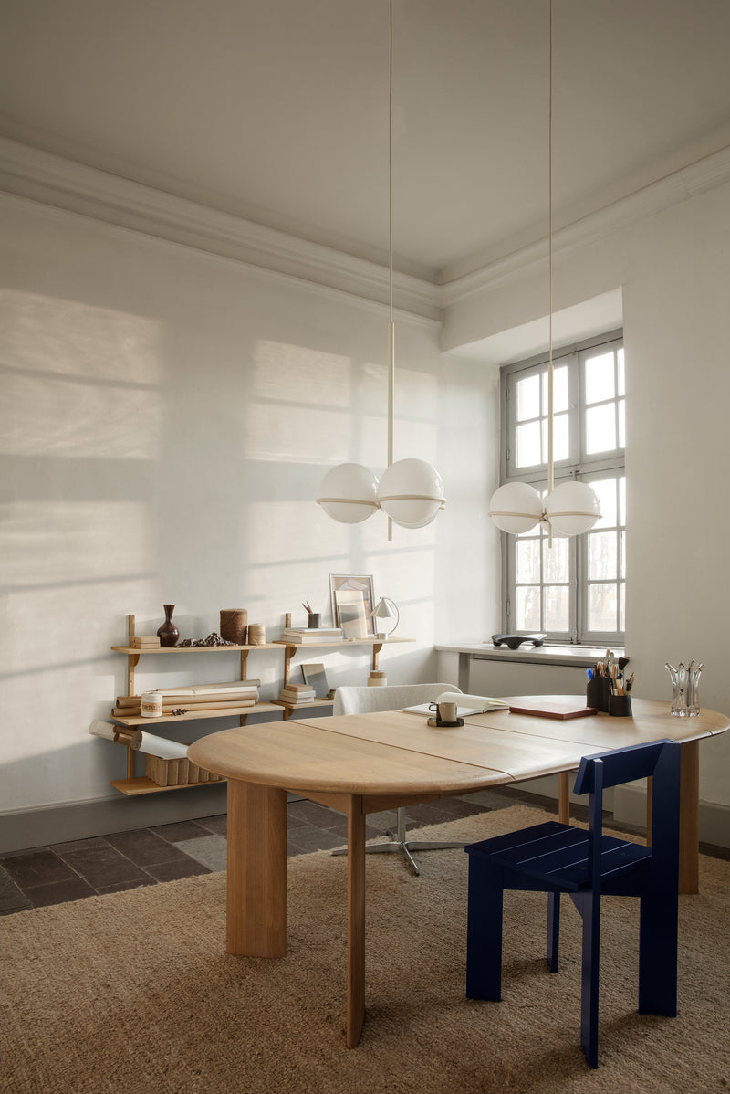 Era Chandelier - Ferm Living - Pendants - Eggshell - HORNE