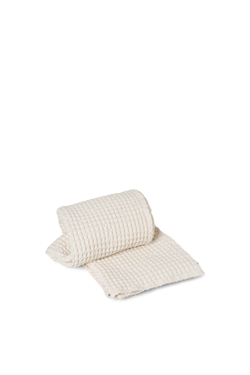 Organic Hand Towel - Ferm Living - Olive - HORNE