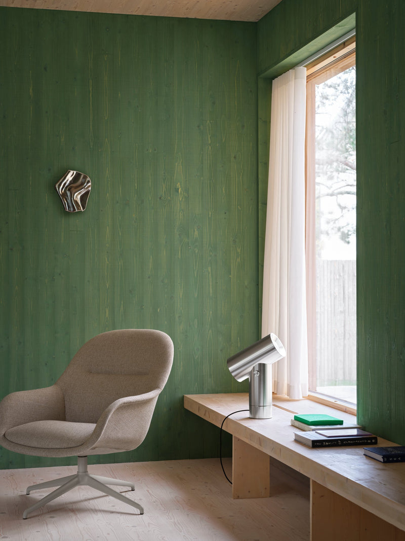 Fiber Lounge Armchair - Swivel Base - Muuto Chairs - HORNE