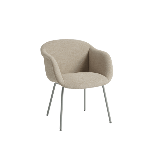 Fiber Soft Armchair - Tube Base - Muuto Chairs - HORNE