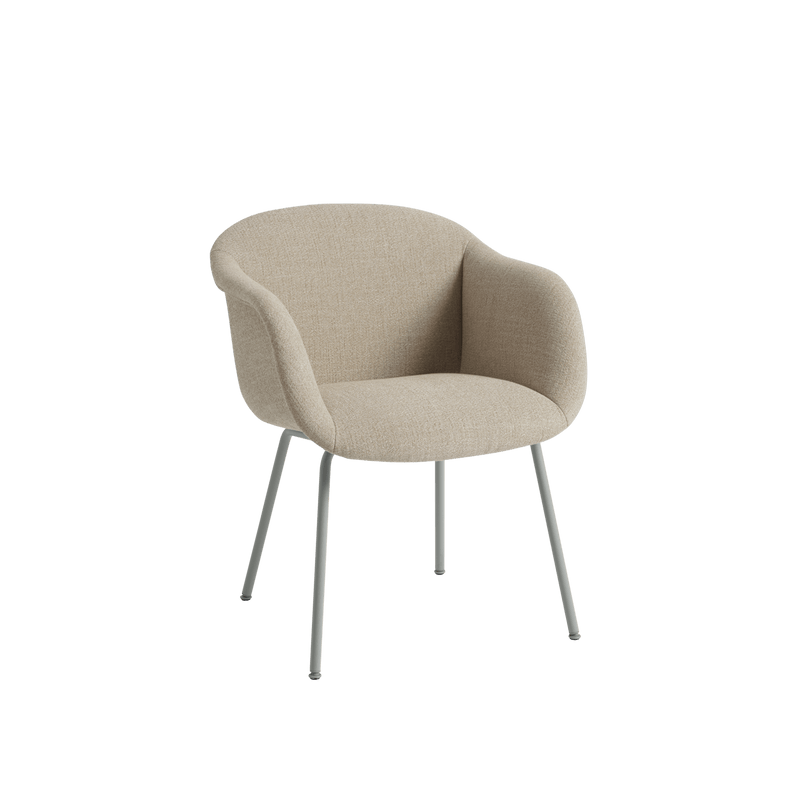 Fiber Soft Armchair - Tube Base - Muuto Chairs - HORNE