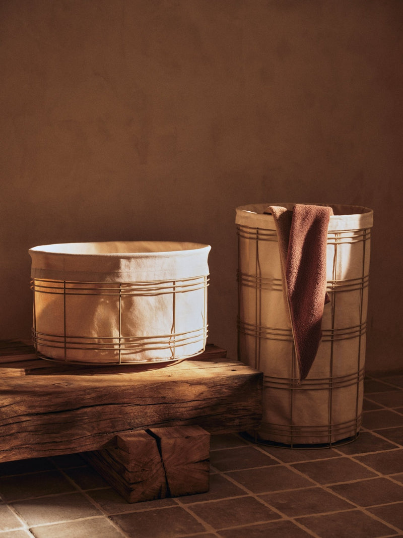 Fio Basket - Low - Ferm Living Storage + Organization - HORNE