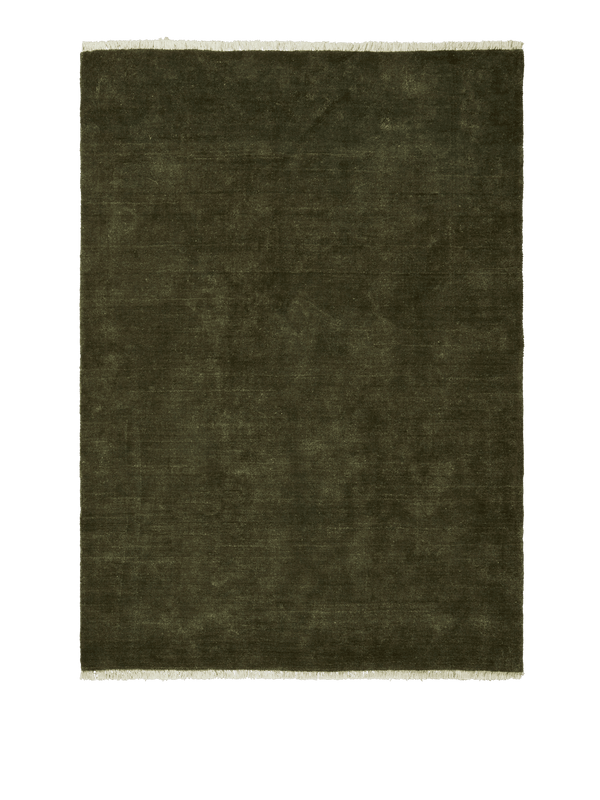 Firth Jute Rug - 200 x 300 - Ferm Living Rugs - Dark Olive - HORNE