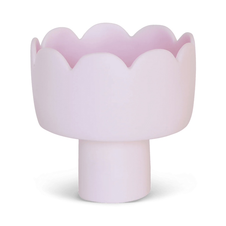 Fleur Footed Bowl - Tina Frey Serveware - Small - Pale Rose - HORNE