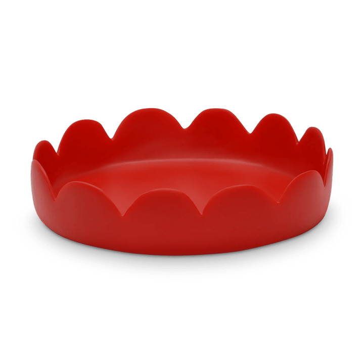 Fleur Tray - Tina Frey Serveware - Red - HORNE