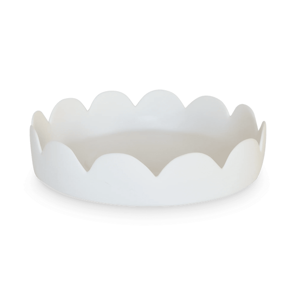 Fleur Tray - Tina Frey Serveware - White - HORNE