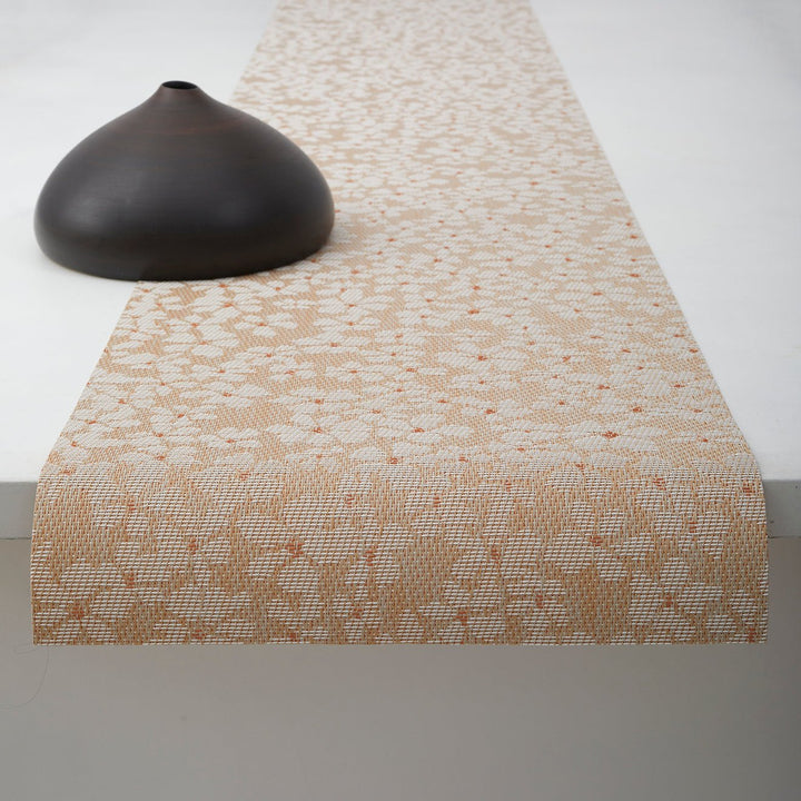 Flora Table Runner in Almond