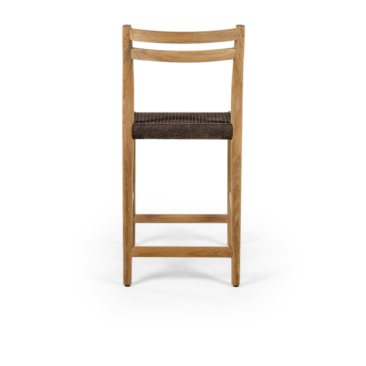 Florence Bar Stool - BETACO Stools + Benches + Ottomans - w/Seat Cushion / Walnut Rope / Teak / Cico 273 - HORNE