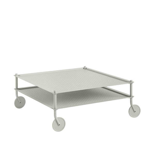 Flow Coffee Table - Muuto Trolleys + Carts - Grey - HORNE