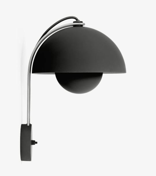 Flowerpot VP8 Wall Lamp - &Tradition Wall Sconces - Matte White - HORNE