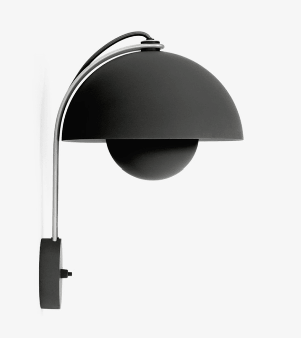 Flowerpot VP8 Wall Lamp - &Tradition Wall Sconces - Matte White - HORNE