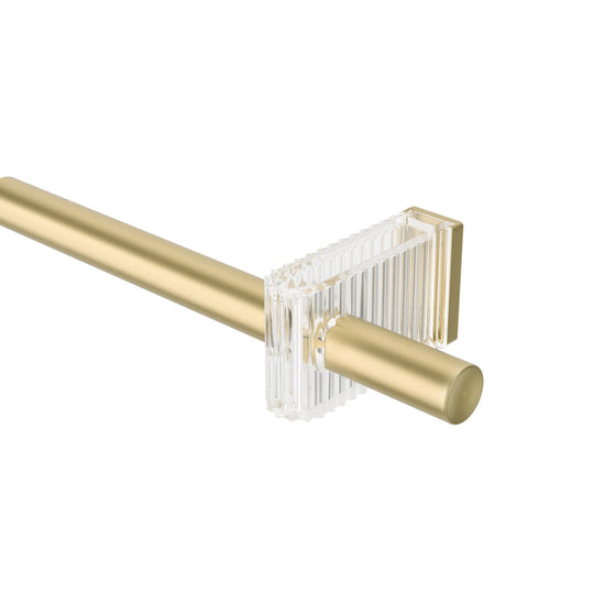 Flute Curtain Rod - Umbra Bath - Gold - HORNE
