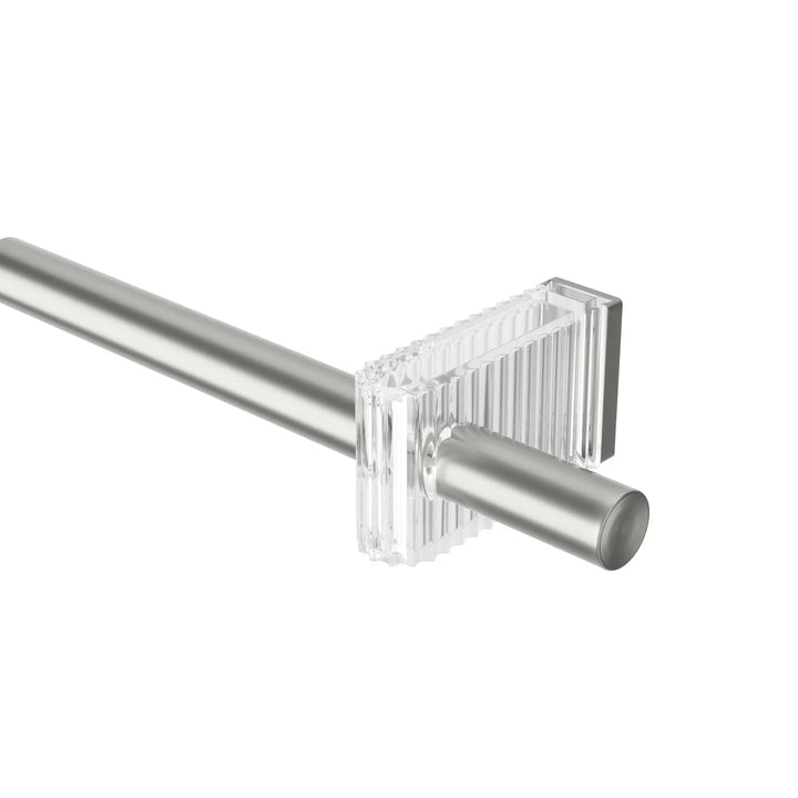 Flute Curtain Rod - Umbra Bath - Nickle - HORNE
