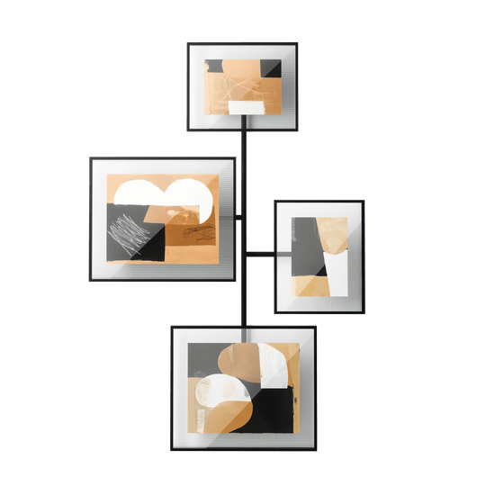 Flute Wall Picture Frames - Set of 4 - Umbra Mirrors - HORNE