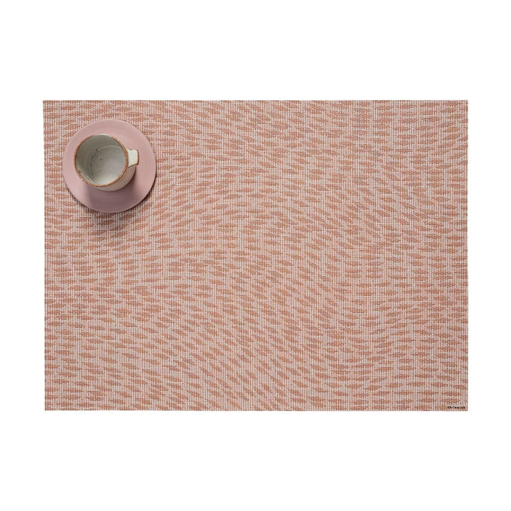 Flutter Placemat in Rosewood