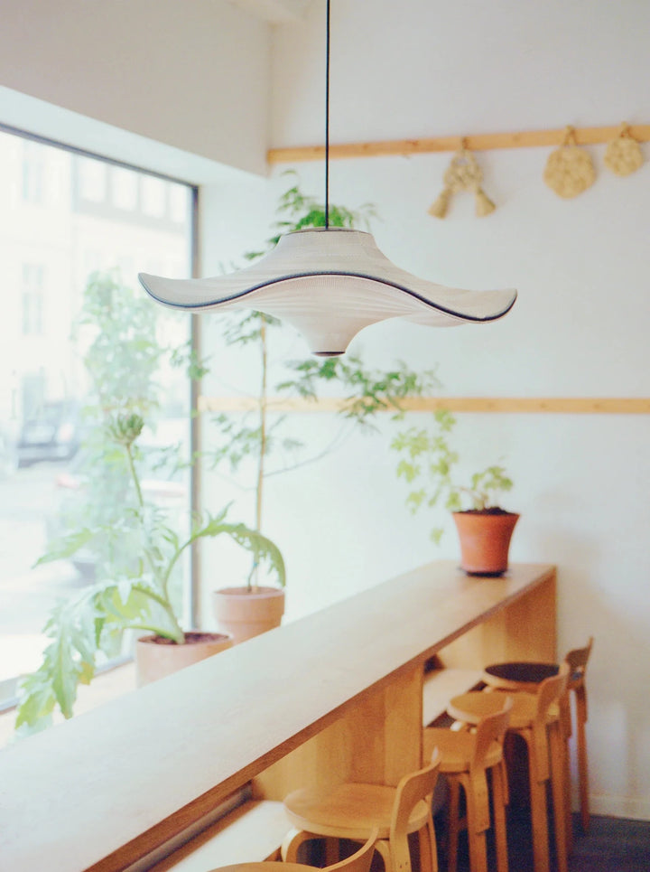 Flying Pendant - Made by Hand Pendants - Small - Ivory White - HORNE