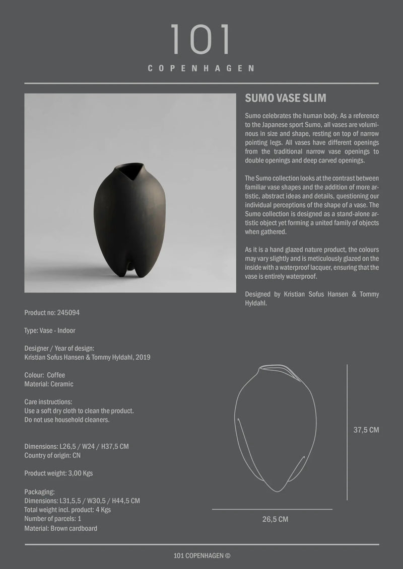 Sumo Vase - Slim