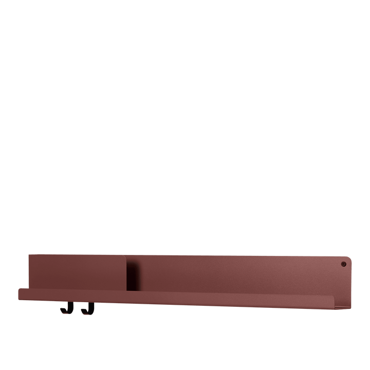 Folded Shelves - Muuto Shelving - Large - Deep Red - HORNE