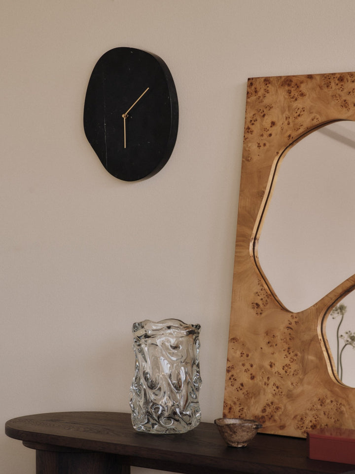Folia Mirror - 82 - Ferm Living Mirrors - Dark Stained Burl - HORNE