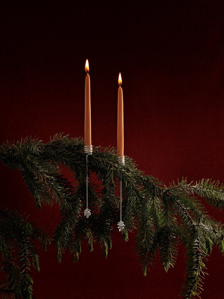 Forest Christmas Tree Candle Holders - Set of 4 styled in a contemporary interior - Ferm Living