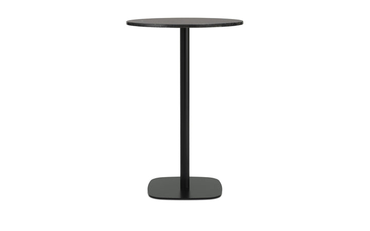 Form Café Table H104.5 Ø70 cm Marble - Normann Copenhagen Cafe Tables - Black - HORNE