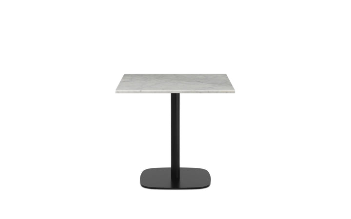 Form Café Table H65 70x70 cm Marble - Normann Copenhagen Cafe Tables - White - HORNE