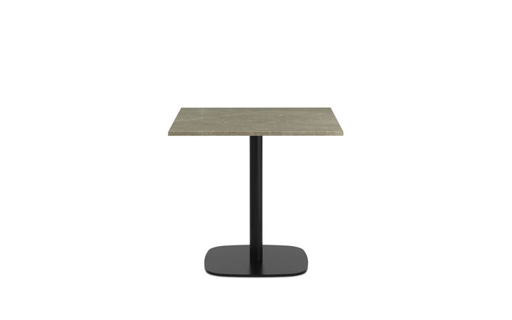 Form Café Table H65 70x70 cm Marble - Normann Copenhagen Cafe Tables - Sand - HORNE