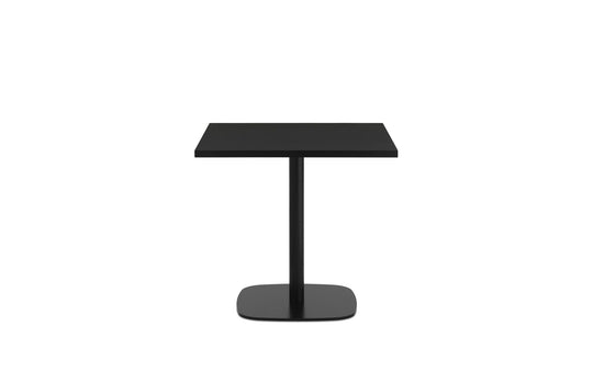 Form Café Table H65 Ø60 cm Wood - Normann Copenhagen Dining Tables - Black Oak - HORNE