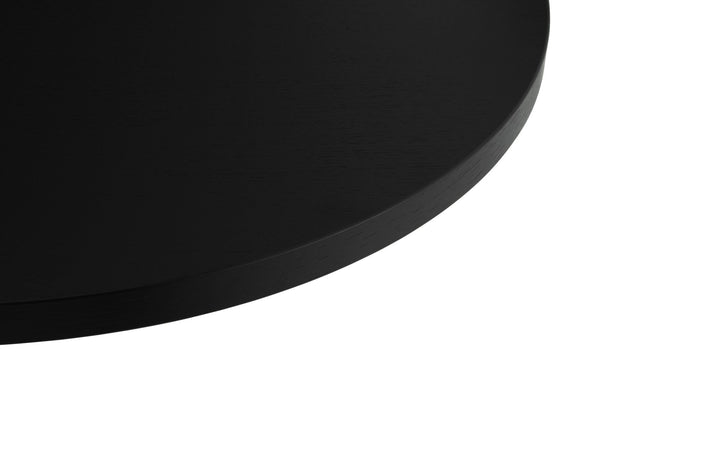 Form Café Table H65 Ø70 cm Wood - Normann Copenhagen Cafe Tables - Black Oak - HORNE