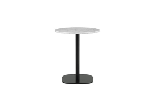 Form Café Table H74.5 Ø60 cm Marble - Normann Copenhagen Cafe Tables - White - HORNE