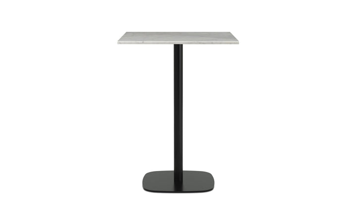 Form Café Table H94.5 70x70 cm Marble - Normann Copenhagen Cafe Tables - White - HORNE