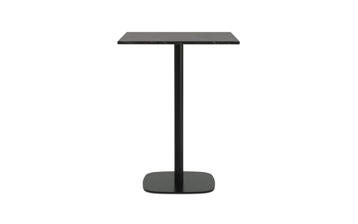 Form Café Table H94.5 70x70 cm Marble - Normann Copenhagen Cafe Tables - Black - HORNE