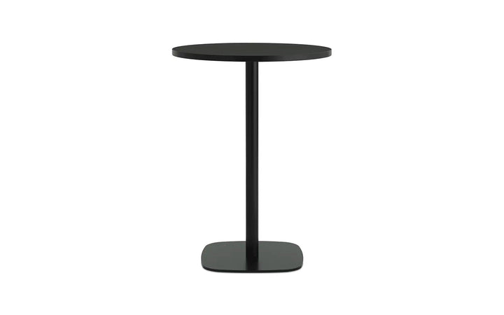 Form Café Table H94.5 Ø60 cm Wood - Normann Copenhagen Dining Tables - Black Oak - HORNE