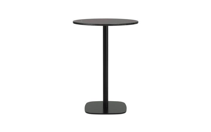 Form Café Table H94.5 Ø70 cm Marble - Normann Copenhagen Cafe Tables - Black - HORNE