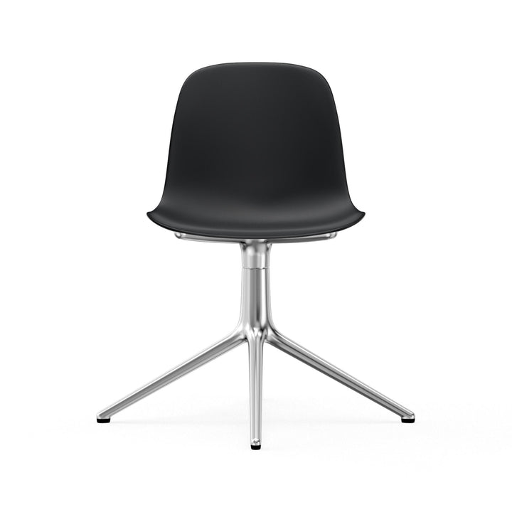 Form Chair Swivel 4L Aluminum - Normann Copenhagen Swivel Chairs - Form Chair Swivel 4L Alu - Bright Blue - HORNE
