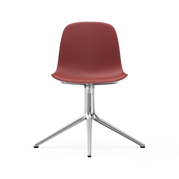 Form Chair Swivel 4L Aluminum - Normann Copenhagen Swivel Chairs - Form Chair Swivel 4L Alu - Bright Blue - HORNE