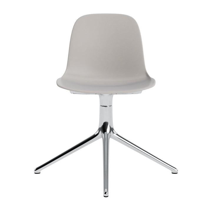 Form Chair Swivel 4L Aluminum - Normann Copenhagen Swivel Chairs - Form Chair Swivel 4L Alu - Bright Blue - HORNE