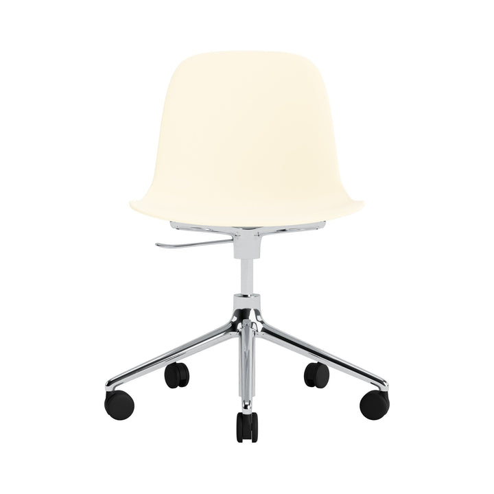 Form Chair Swivel 5W Gas Lift Aluminum - Normann Copenhagen Swivel Chairs - Form Chair Swivel 5W Gas Lift Alu - Bright Blue - HORNE