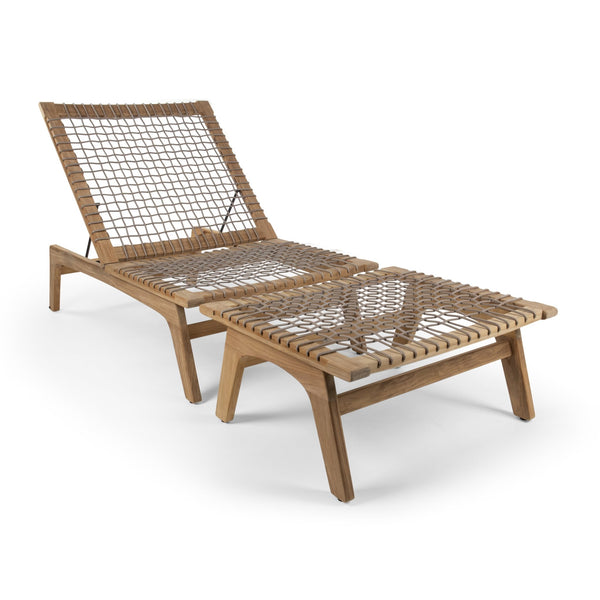 Forte Deck Chair & Foot Rest - BETACO Chairs - HORNE