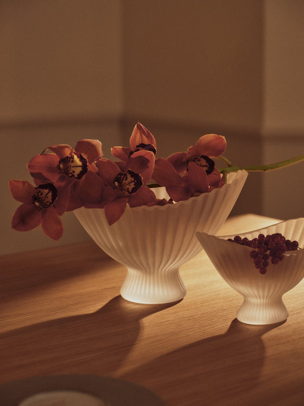 Fountain Glass Bowl - 19 - Ferm Living Serveware - HORNE