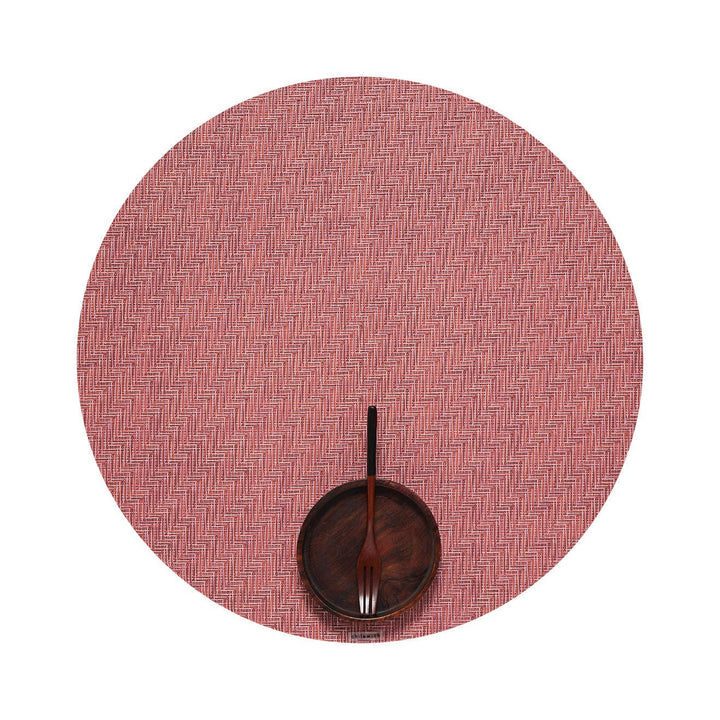 Foxtail Placemat in Raspberry