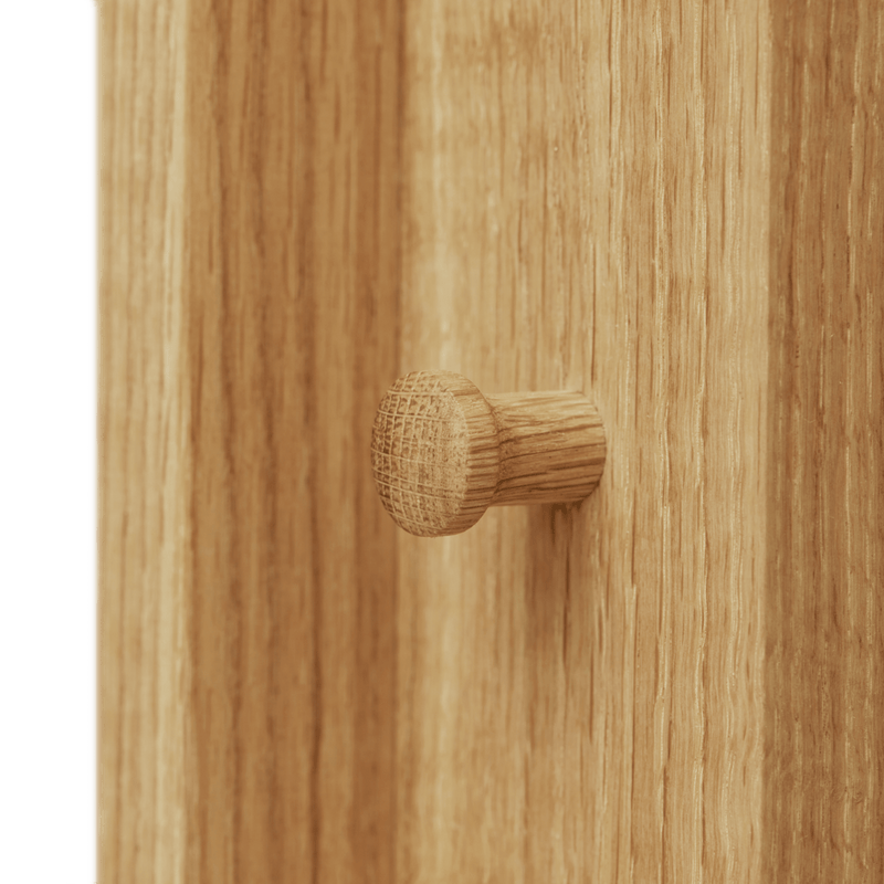 Foyer Coat Stand - Form & Refine Coat + Key Racks - White Oak - HORNE