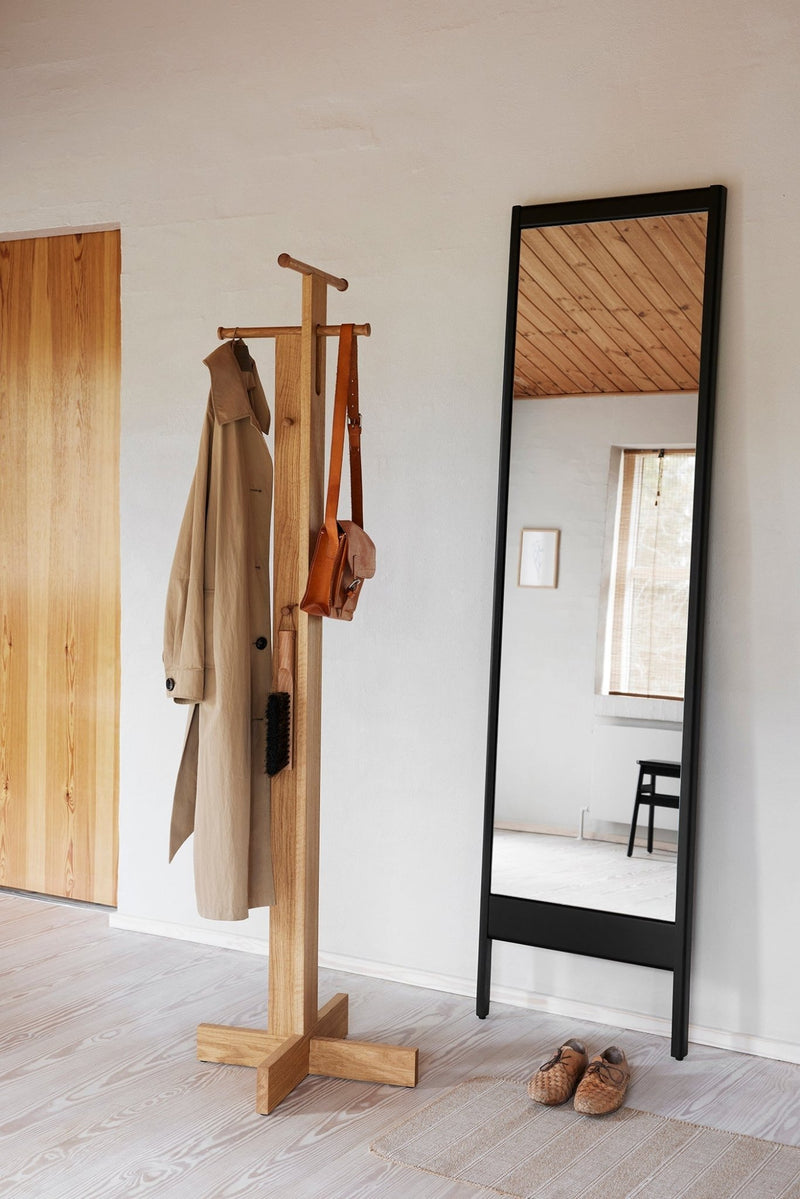 Foyer Coat Stand - Form & Refine Coat + Key Racks - White Oak - HORNE