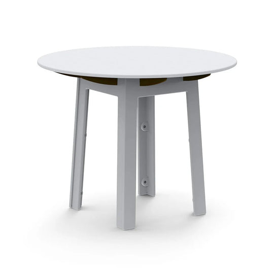 Fresh Air Round Table - 38" - Loll Designs Outdoor Furniture - Standard Table Top - Driftwood - HORNE