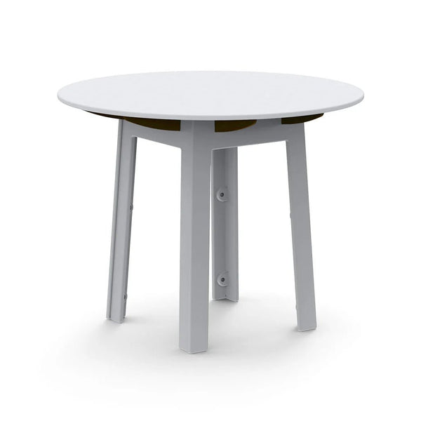 Fresh Air Round Table - 38" - Loll Designs Outdoor Furniture - Standard Table Top - Driftwood - HORNE