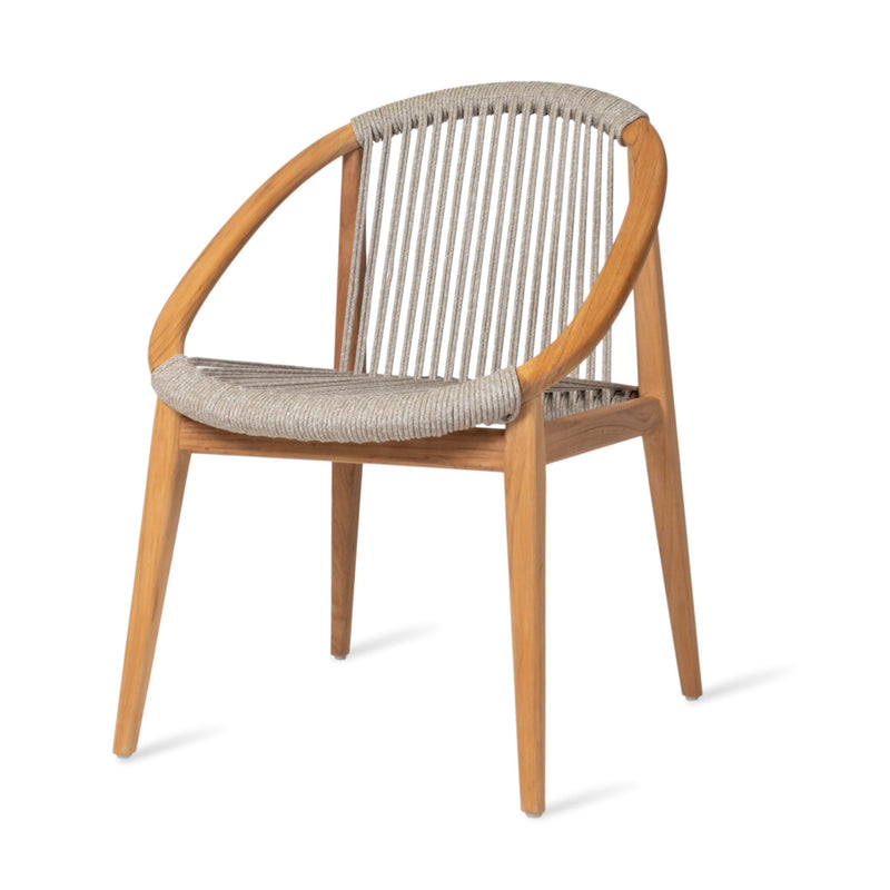 Frida Outdoor Dining Chair - Vincent Sheppard - Outdoor Furniture - Dune White - HORNE