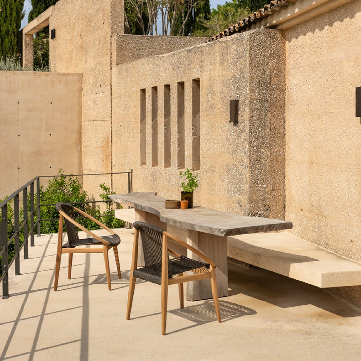 Frida Outdoor Dining Chair - Vincent Sheppard - Outdoor Furniture - Anthracite - HORNE